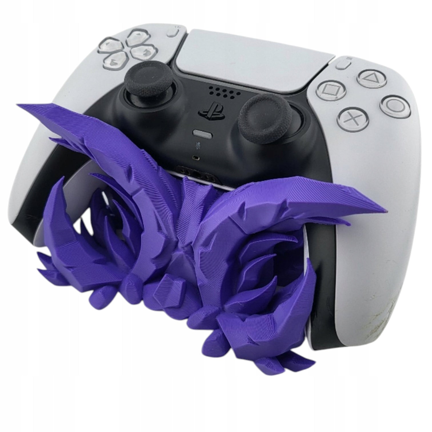 Stojak na pad PS5 Crystal Fioletowy