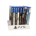 Organizer na Gry PS5 PS4 - Uchwyt na 10 Pudełek Biały
