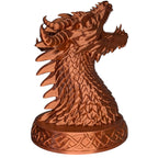 Stojak na słuchawki SMOK Dragon Uchwyt Gamingowy miedziany