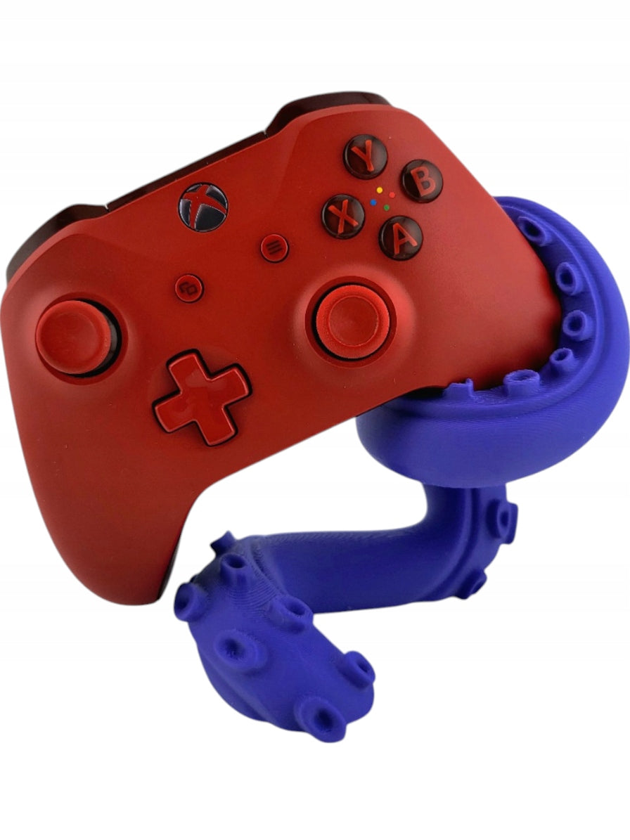 Stojak na Pada Xbox Macki Krakena Fioletowy - Uchwyt Gamingowy Prezent
