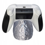 Stojak na pad Xbox Czaszka Low Poly Srebrny
