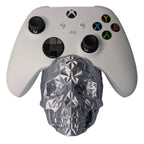 Stojak na pad Xbox Czaszka Low Poly Srebrny