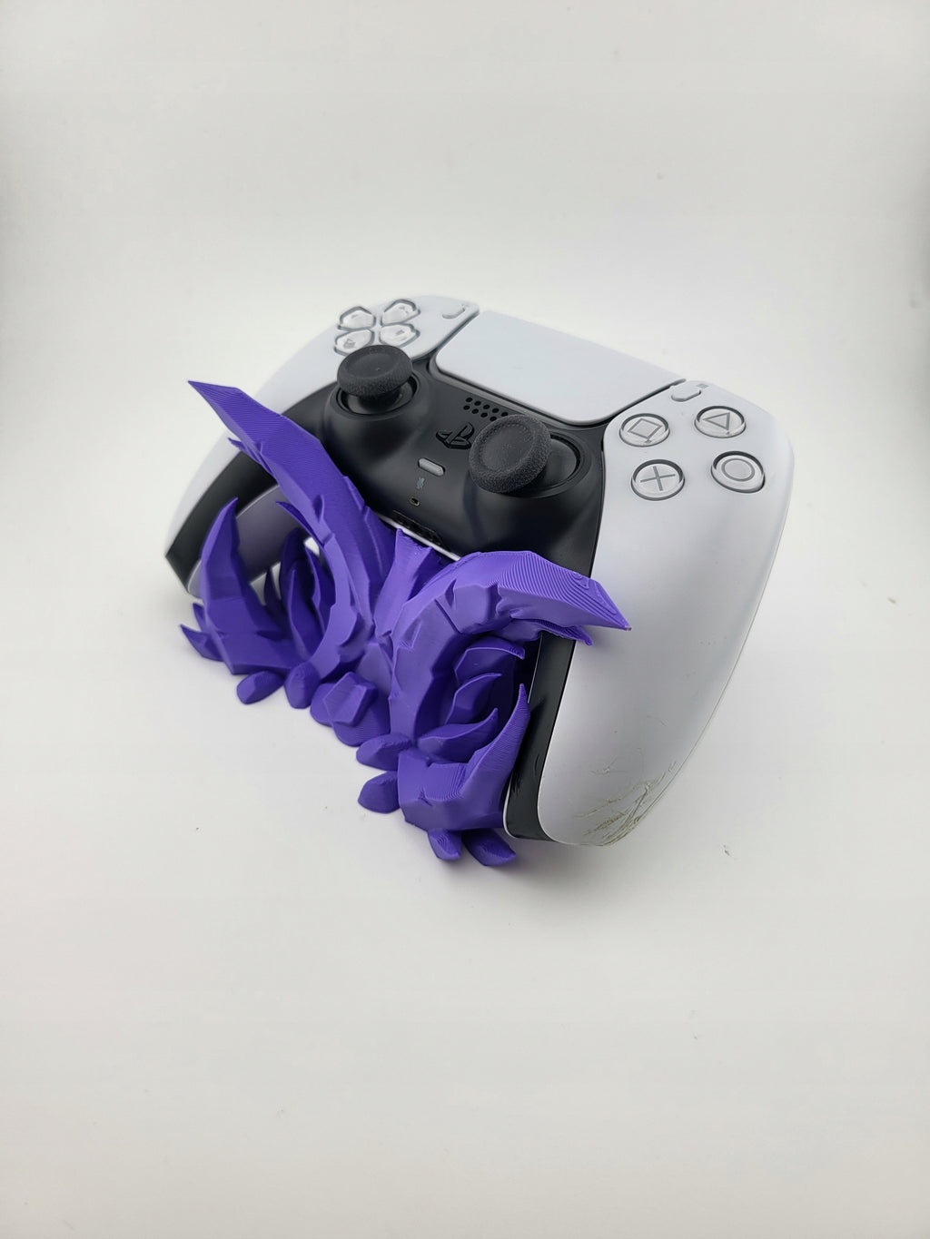 Stojak na pad PS5 Crystal Fioletowy