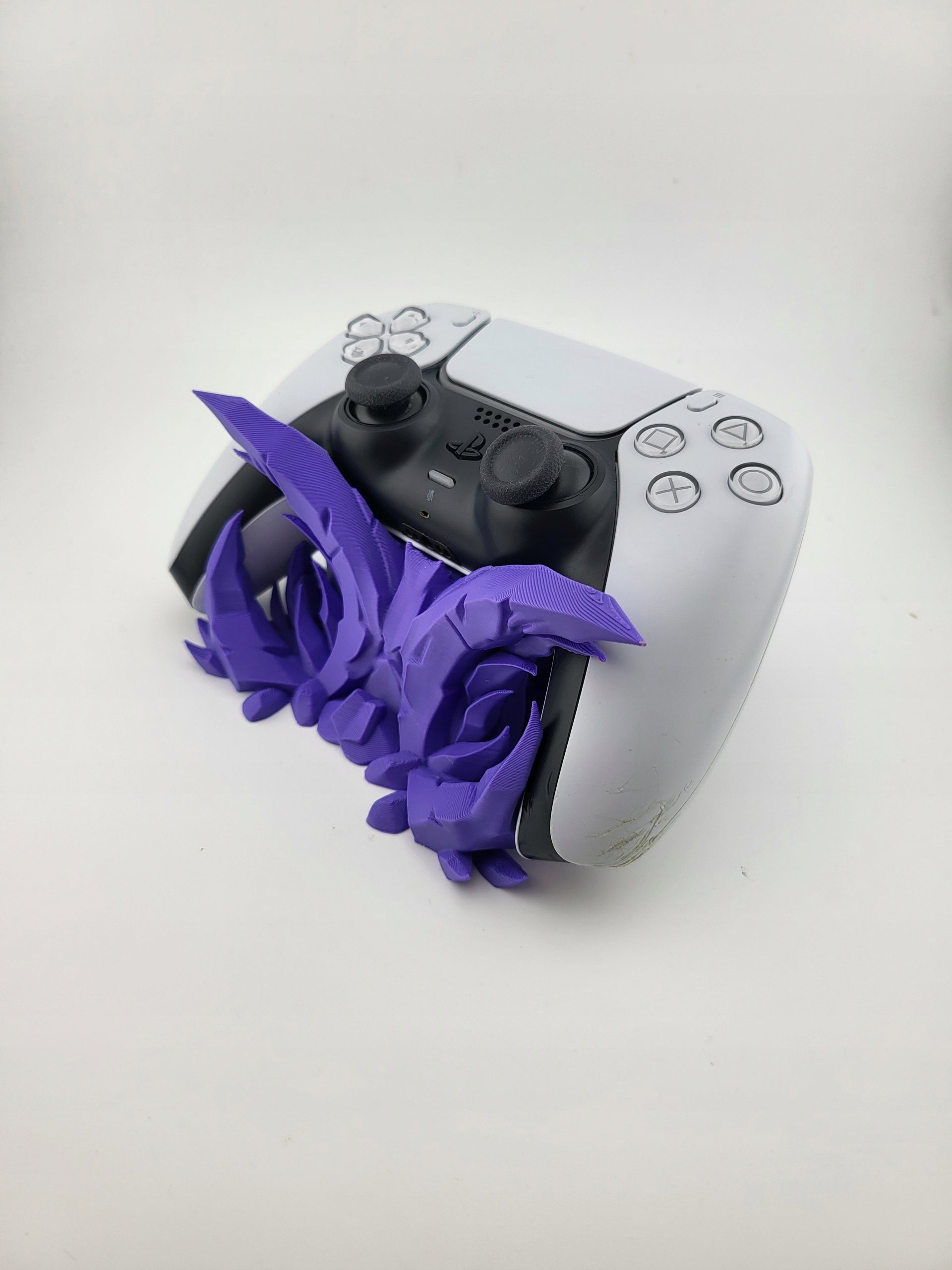 Stojak na pad PS5 Crystal Fioletowy