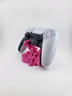 Stojak na Pad PS5 Różowy GUMA Uchwyt Gamingowy