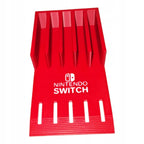 Stojak Organizer na Gry i Kartridże Nintendo Switch CZERWONY