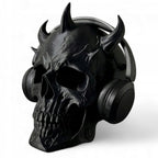 Stojak na Słuchawki CZASZKA Demona Skull Gamer CZARNY