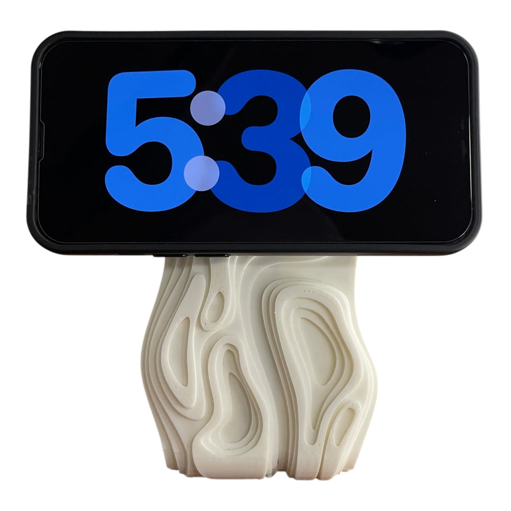 Designerska Podstawka Stojak pod Ładowarkę MagSafe iPhone biała