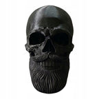 Stojak na Słuchawki Czaszka z Brodą Hipster Skull Gaming Holder 3D Czarna
