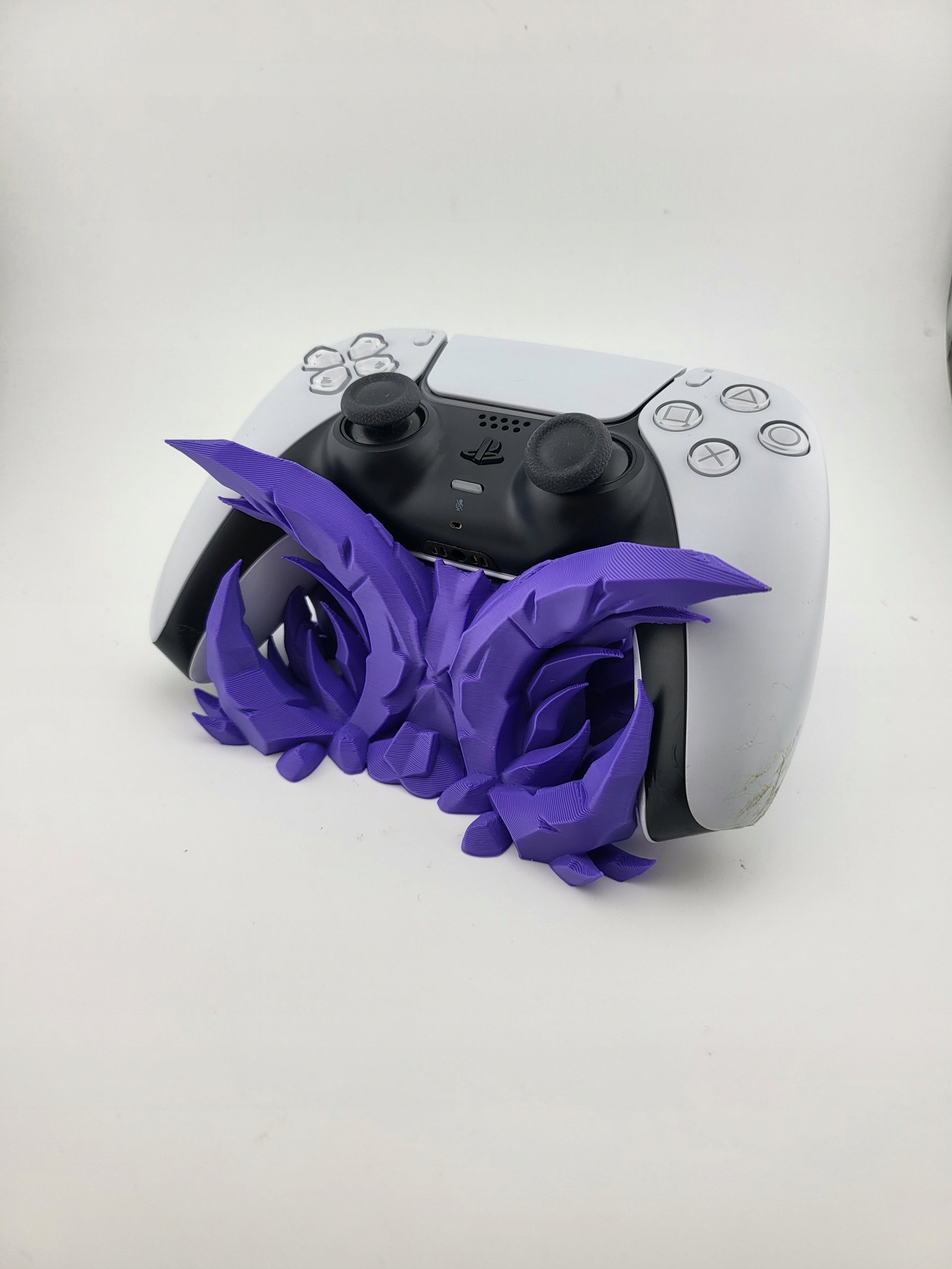 Stojak na pad PS5 Crystal Fioletowy
