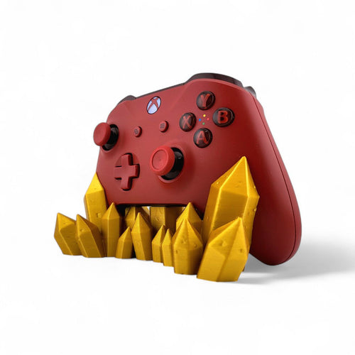Srojak na kontroler Xbox Kryształy 3D Stylowy Stojak Diamond Złota