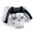 Stojak na Pad PS5 Uchwyt Czaszka Skull 3D BIAŁY