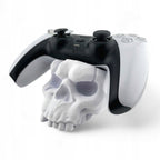 Stojak na Pad PS5 Uchwyt Czaszka Skull 3D BIAŁY