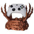 Stojak na pad Xbox LIFE IS A GAME Pazury Potwora Miedziany