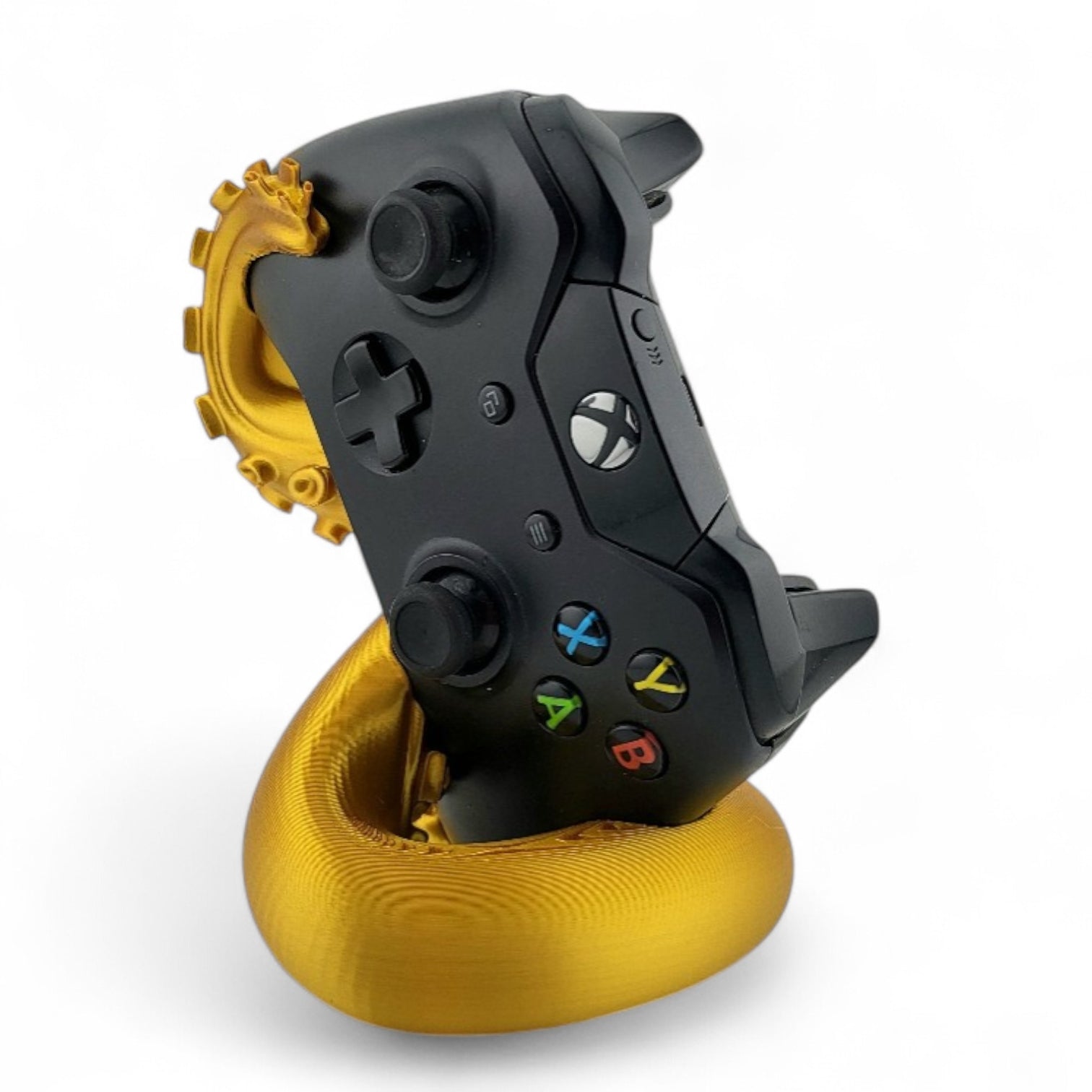 Stojak na Pada Xbox Macka Ośmiornicy Uchwyt Gamingowy ZŁOTY