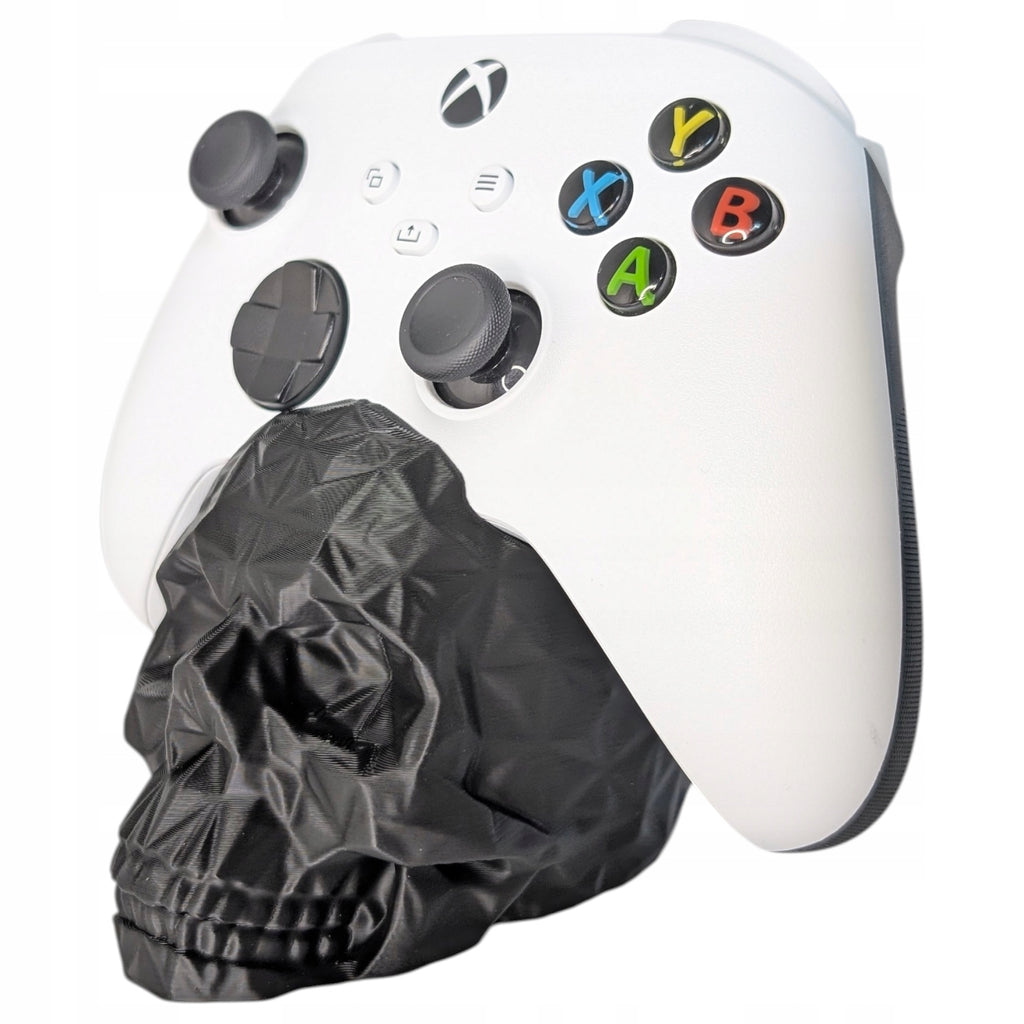 Stojak na pad Xbox Czaszka Low Poly Czarny