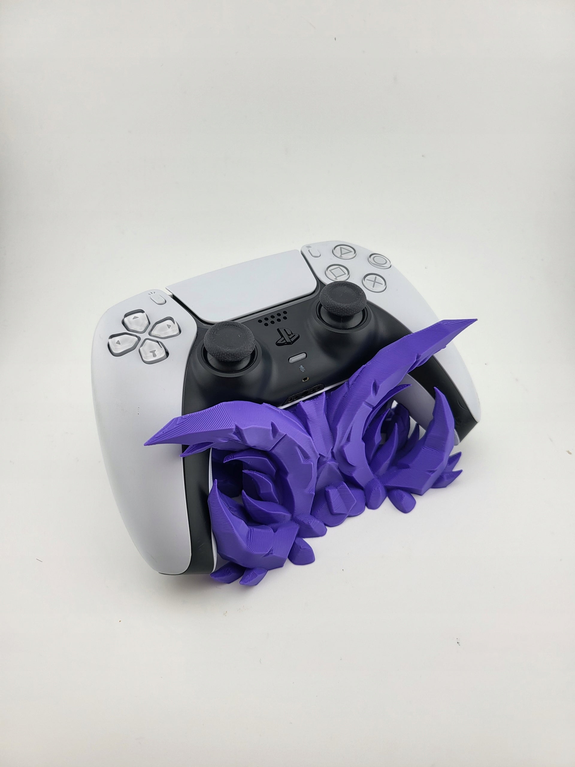 Stojak na pad PS5 Crystal Fioletowy