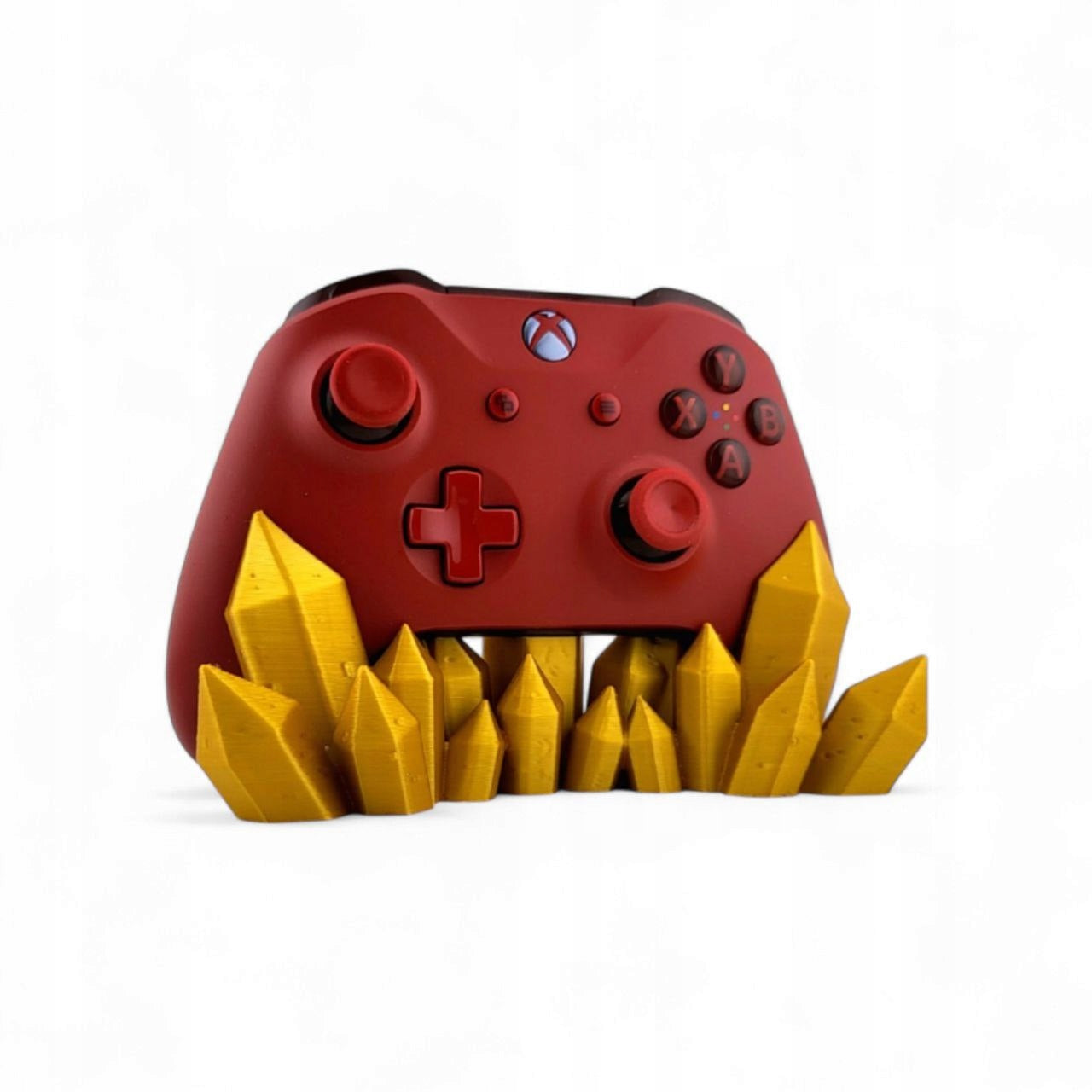 Srojak na kontroler Xbox Kryształy 3D Stylowy Stojak Diamond Złota