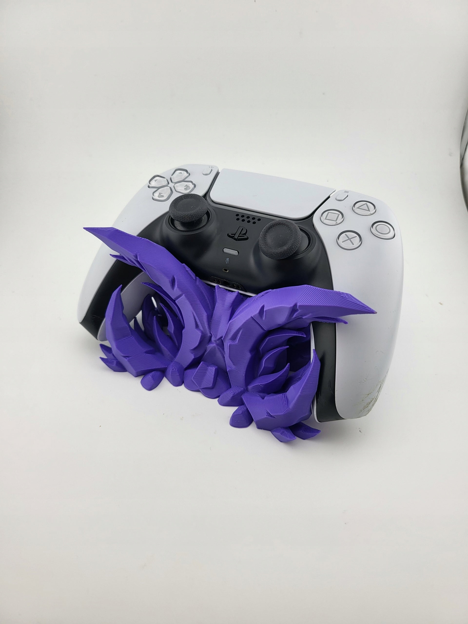 Stojak na pad PS5 Crystal Fioletowy