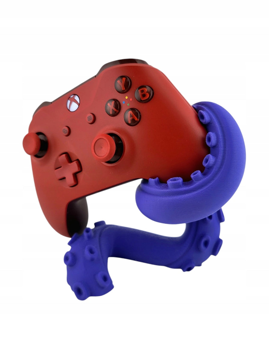 Stojak na Pada Xbox Macki Krakena Fioletowy - Uchwyt Gamingowy Prezent