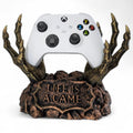 Stojak na pada Xbox LIFE IS A GAME PAZURY DEMONA Antyczny Brąz Złoto