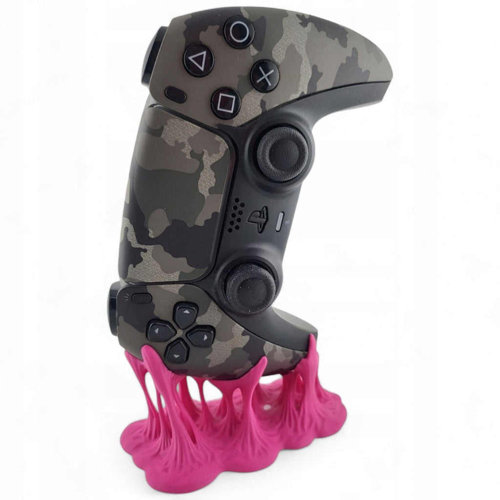 Stojak na Pada PS5 Różowa Guma Slime Oryginalny Uchwyt