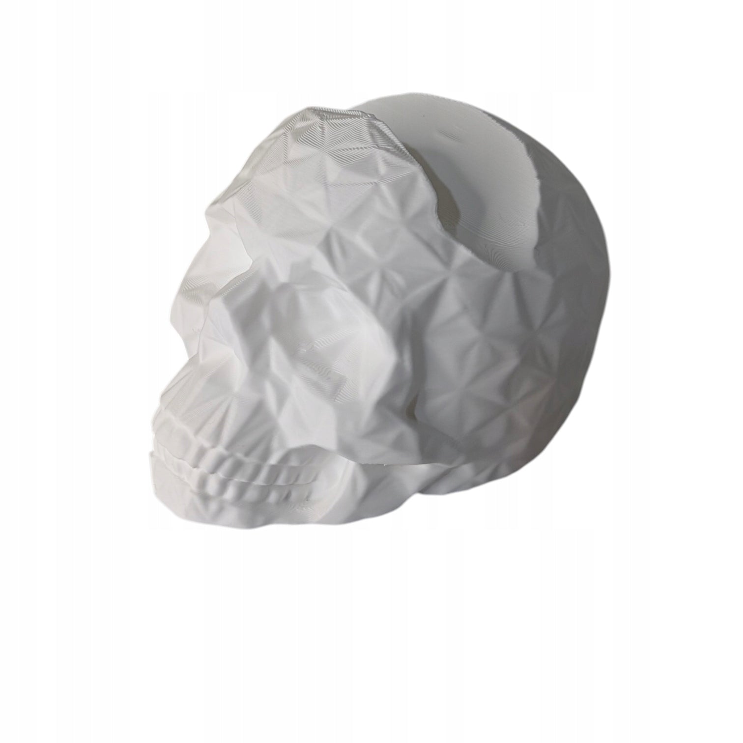 Stojak na pad Xbox Czaszka Low Poly Biały