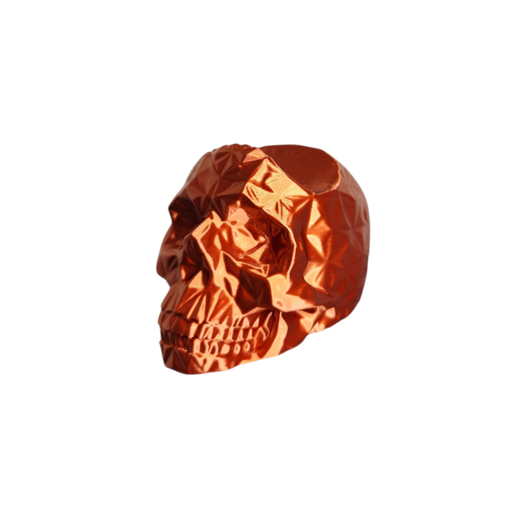 Stojak Uchwyt na Pad PS5 Czaszka Low Poly MIEDZIANY