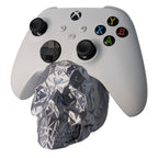 Stojak na pad Xbox Czaszka Low Poly Srebrny