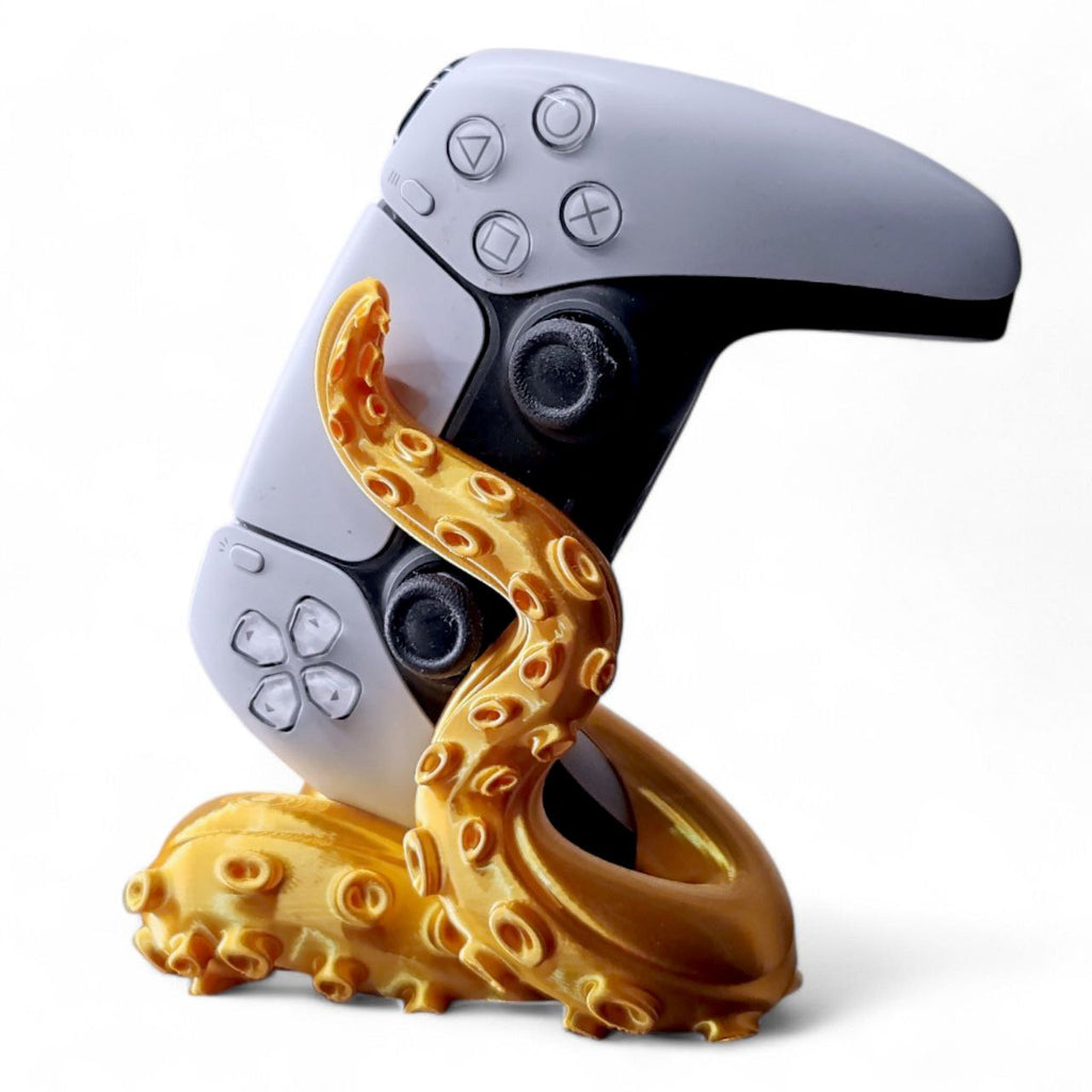 Uchwyt Stojak na Pad PS5 Octopus MACKA złota